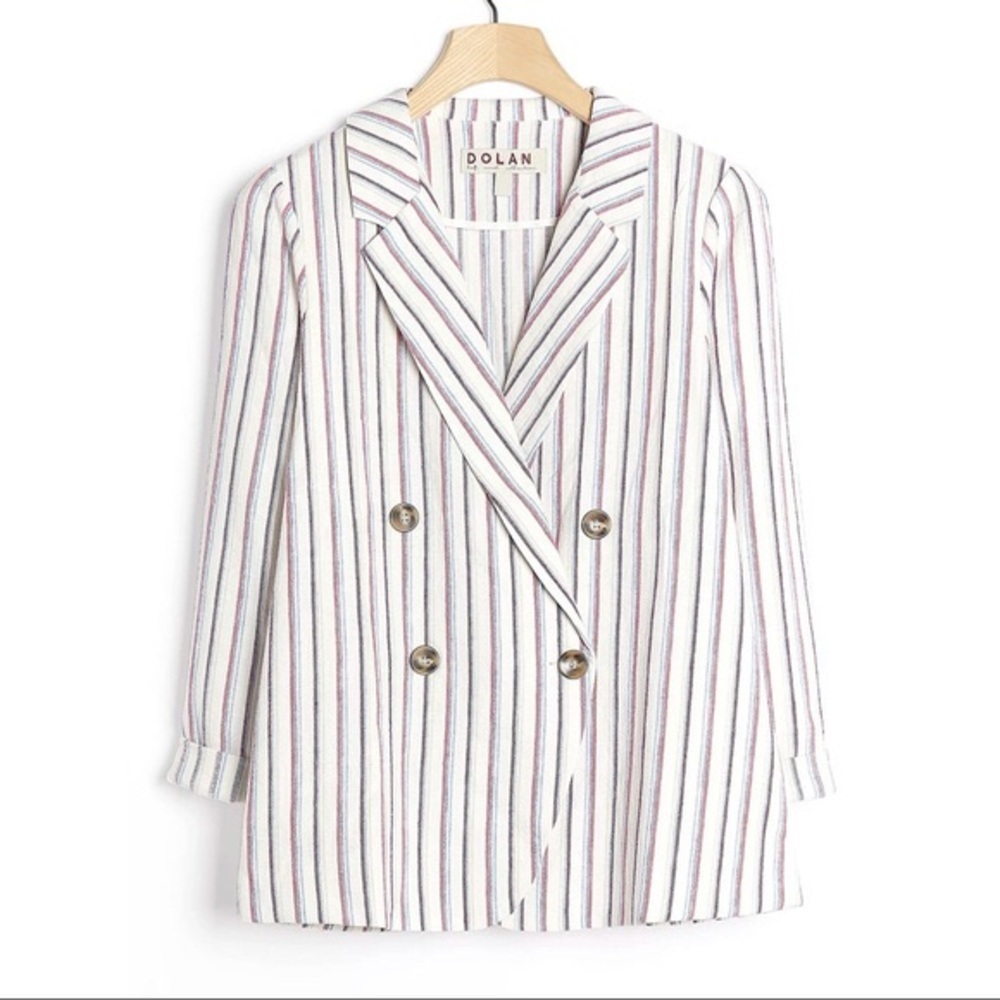 Anthropologie DOLAN stripe blazer